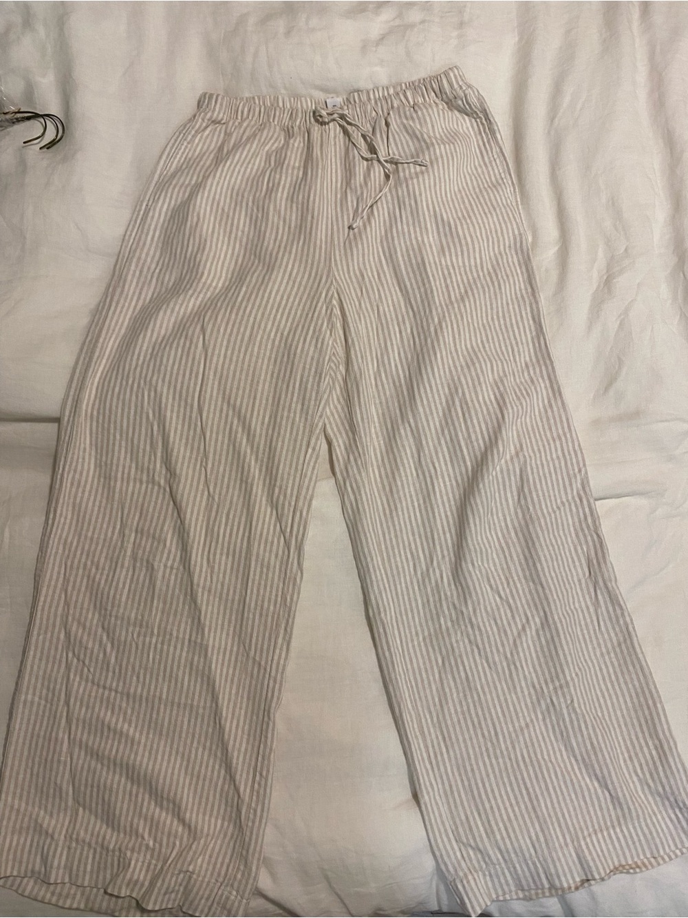 Old navy high rise wide leg linen pant